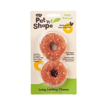 Pet \'n Shape Long Lasting Chewz Rings - Chicken Flavor