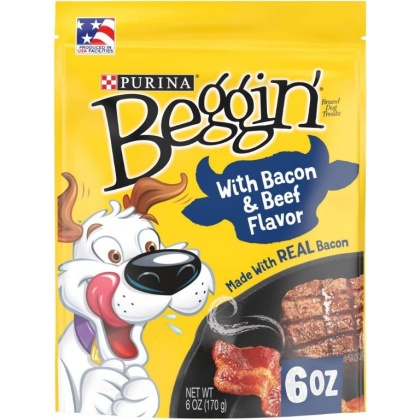 Purina Beggin\' Strips - Bacon & Beef Flavor