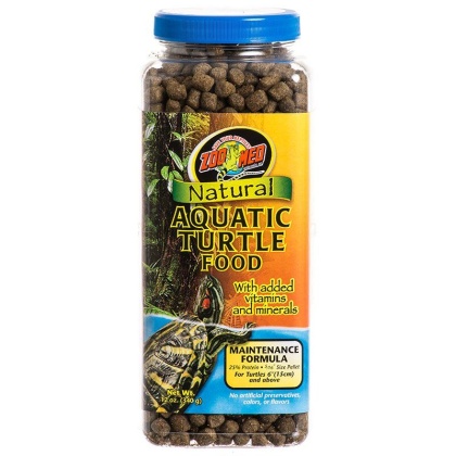 Zoo Med Natural Aquatic Turtle Food - Maintenance Formula (Pellets)