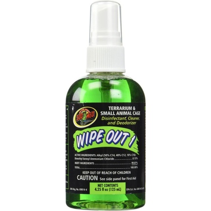 Zoo Med Wipe Out 1 - Small Animal & Reptile Terrarium Cleaner